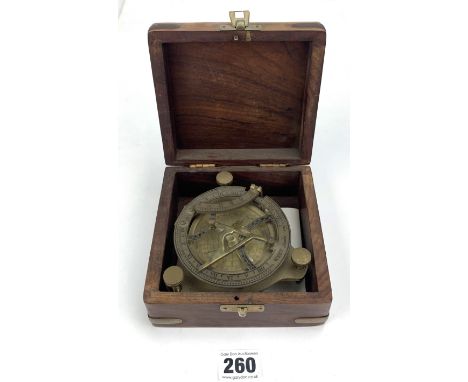 The Sundial Compass replica by Royal National Lifeboat Association, cased no. 50367