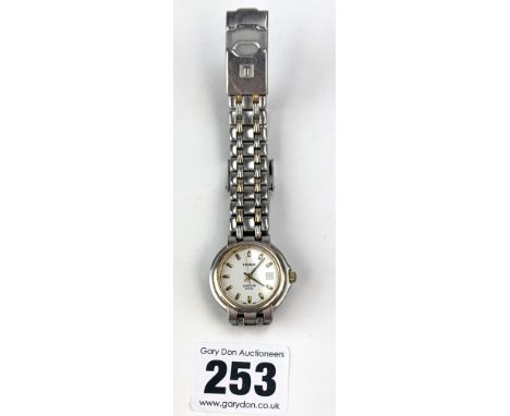 Tissot Seastar ladies watch on stainless steel bracelet, not working