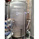 3000 Litre Insulated Hot Liquor Tank with 2 x 18KW Heating Element, Overflow Pipe and CDXHI/A/70/