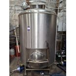 2000 Litre Insulated Copper; 2 x 18KW Heating Elements, Hop Filter, Dual Manway, Hop Filter, Pump,