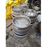 Approximately 162 Forty Litre, 9 Gallon Casks Barrels. This lot forms part of composite lot 25 which