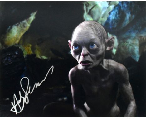 Andy Serkis - Lord Of The Rings / The Hobbit - autographed 8x10" colour photo from the franchise. Signed in silver ink to a l