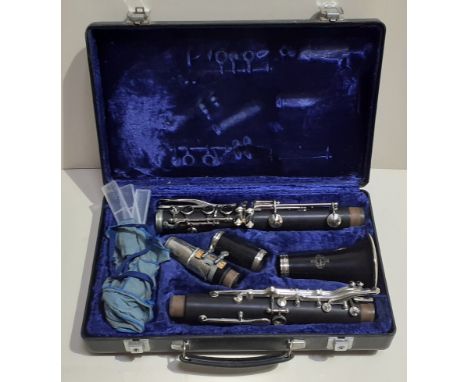 A Buffet clarinet by Grampon of Paris in caseCondition:- General wear through age and use, clainet is made from wood, no sign