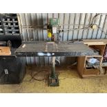 16-speed radial bench drill, CENTRAL MACHINERY brand, model T-583, 10816065 series, with 1 HP motor