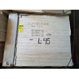 (New) Plywood pallet measures 4 x 8 ft, 18 mm thick (3/4"), approx. 51 sheets, please inspect. / (N