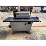 Manual adjustment circular saw machine for wood cutting plus speed variator, brand ZHENGZHOU CHRYSO