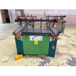 DETEL brand drilling machine (vertical drilling), model M35, series 03-859-95, year 1996 at 220/470