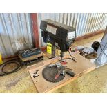 12" Radial Bench Drill, DAYTON Brand, Model 5PHC5, 051300150 Series, 1/3 HP, 120V, 1725 RPM; BRENCH