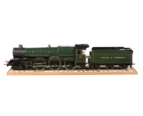  An exhibition and award winning 2 1/2 inch gauge model of G.W.R. King Class 4-6-0 tender locomotive King James No 6011, buil