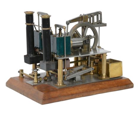  A model of a conceptual Thames pumping engine, built by the late Mr Brian Marshall of Chichester, the main hot air engine is