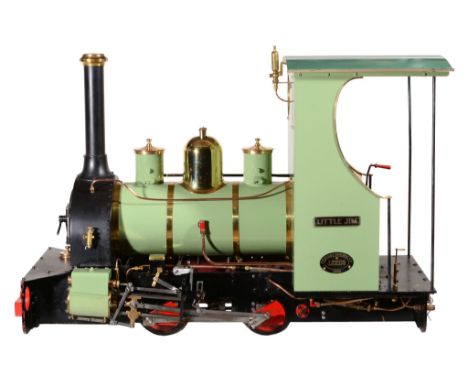  A well engineered 5 inch gauge model of a 0-4-0 Maxitrak Jack Narrow gauge Locomotive, based on a design by the Hunslet Engi