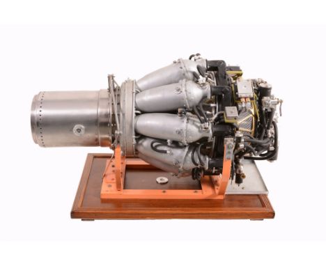  A Gold Medal winning exhibition 1/5 inch scale working model of the 1950's Rolls Royce Derwent Mark 9 Turbojet Aero Engine, 