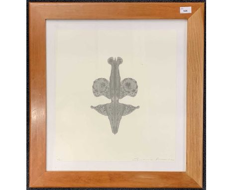 Cornelia Parker RA (British, b.1956), 'Pornographic Drawing', limited edition lithograph of 200, numbered 49/200, signed and 