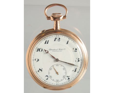 A CORTEBERT WATCH CO. 14K GOLD POCKET WATCH. Inscribed 1937.