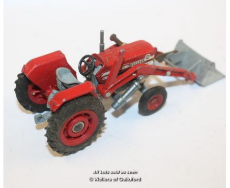 *Corgi 1:43 Toys Vintage Diecast No.53 Massey Ferguson 165 Farm Tractor &amp; Shovel- (Lot Subject To VAT) [LQD106]