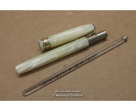 *Vintage 1940'S Watermans Mop Nurses Set Thermometer Holder Vgc- (Lot Subject To VAT) [LQD108]