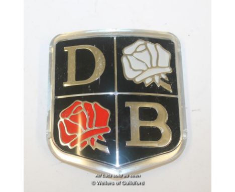 *David Brown Tractor Roses Badge Excellent Quality- (Lot Subject To VAT) [LQD106]