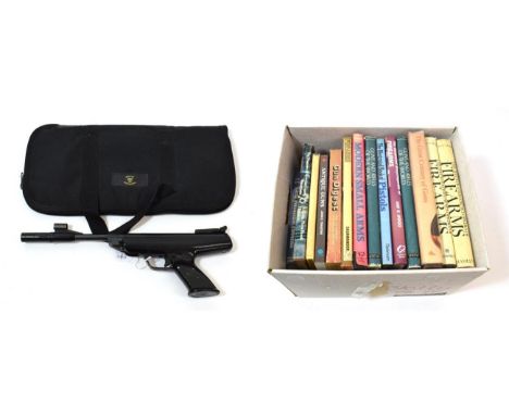 PURCHASER MUST BE 18 YEARS OF AGE OR OVER A BSA Scorpion .177 Calibre Air Pistol, numbered PA19780, with black gloss finish a