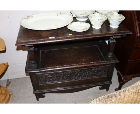 An oak monks bench AF