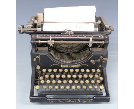 Vintage 'Underwood Standard' typewriter