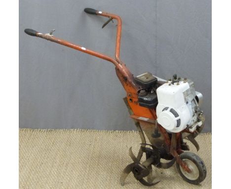 Wolseley Webb vintage AC 3400 garden rotavator with Briggs & Stratton petrol engine