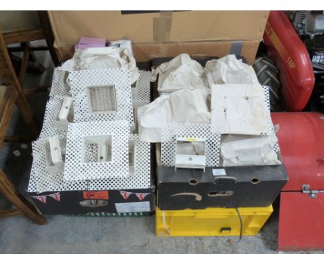 Large quantity of LED light fittings