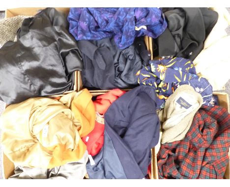 Ladies and gentlemen's vintage overcoats and jackets including Harrods, Quelrayn overcoat, Mansfield, Grantham, Hamells, Dann