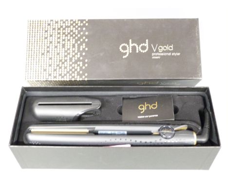 GHD V gold professional styler classic hair straighteners, new in box