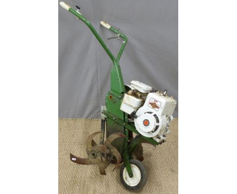 Wolseley Webb vintage AC 3502 garden rotavator with Briggs & Stratton petrol engine