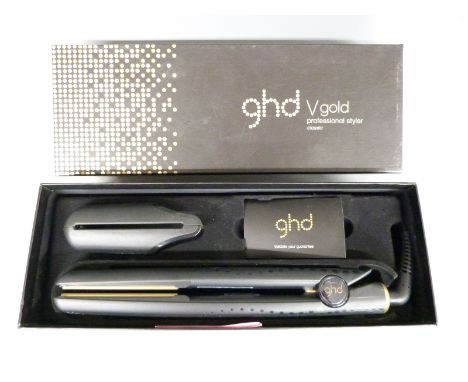 GHD V gold professional styler classic hair straighteners, new in box