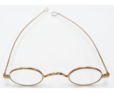 Victorian spectacles marked 9ct gold&nbsp;