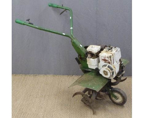 Wolseley Webb vintage AC 3502 garden rotavator with Briggs &amp; Stratton petrol engine