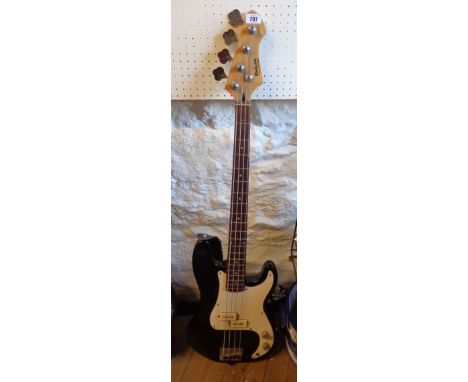 A Hohner Rockwood Precision copy bass guitar