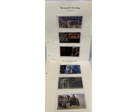 NEW ZEALAND ?THE LORD OF THE RINGS? , SELECTION OF 12 ON WESMINSTER LEAVES , PRISTINE CONDITION 