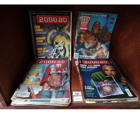 ASSORTED VINTAGE 2000 AD COMICS / MAGAZINES 