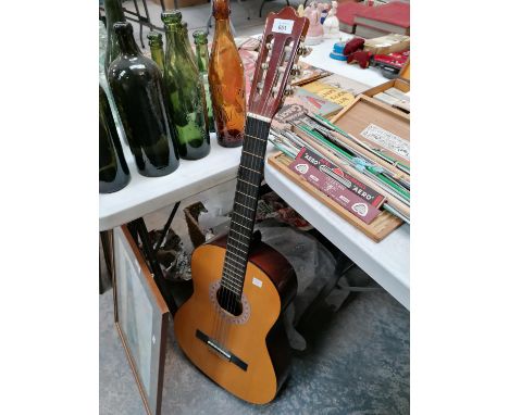 A VINTAGE 'HOHNER' ACOUSTIC GUITAR 