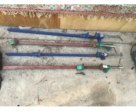 FOUR SASH CLAMPS 