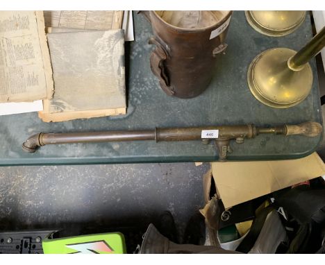 A VINTAGE ABOL BRASS GARDEN SPRAYER 