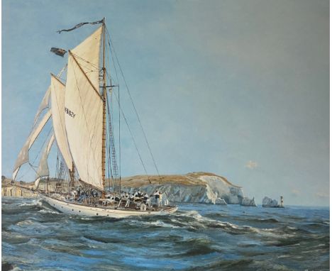 Gordon Frickers "Vagrant Off the Needles" lithograph with printed stamp signed and numbered 297/500 and signed Peter de Savar