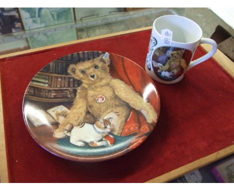 Steiff Club Plate &amp; Mug