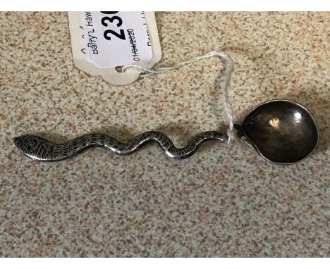Indian Silver Spice Spoon