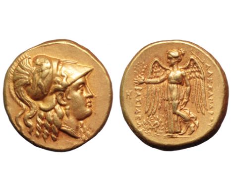 Seleukid Empire, Seleukos I Nikator AV Stater. In the name and types of Alexander III of Macedon. Babylon, circa 311-308 BC. 