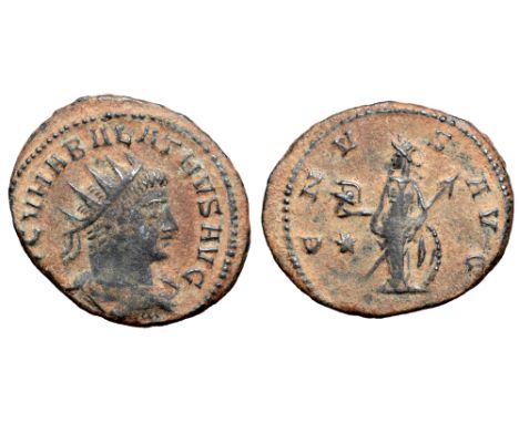 Vabalathus Æ Antoninianus. Antioch, March-May AD 272. IM C VHABALATHVS AVG, radiate, draped and cuirassed bust right / VENVS 