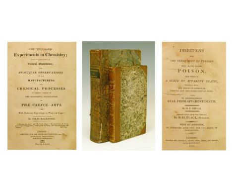 Books - Mathieu Orfila - Directions For The Treatment Of Persons Who Have Taken Poison etc, translated by R.H. Black, printed