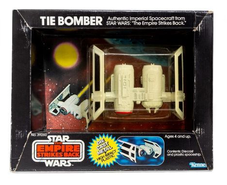 Star Wars: A boxed Star Wars: The Empire Strikes Back, 'Tie Bomber', diecast and plastic spaceship, Kenner packaging, Cincinn