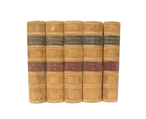 (Computing.) Richard Taylor: 'Scientific Memoirs selected from The Transactions of Foreign Academics Of Science and learned S