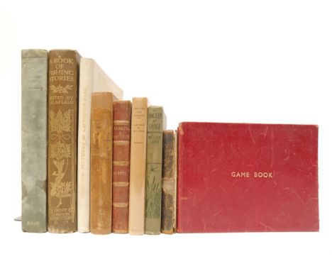 Nine various sporting works and volumes, including Lord Woolavington: 'Sporting Pictures at Lavington Park', Printed for Priv