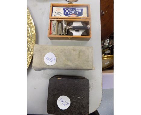 2 Wilkinson Sword Razor Sets and Sharpener