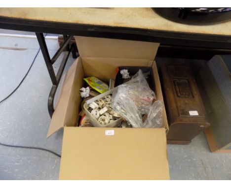 Box of misc tools etc