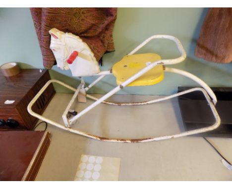 Child's vintage rocking horse